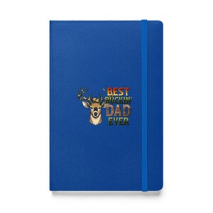 Meilleur carnet à couverture rigide pour papa, carnet de notes pour la fête des pères, journal cadeau d'anniversaire pour papa, livre de planification pour chasseur de cerfs, cadeau de bureau pour amateur de plein air