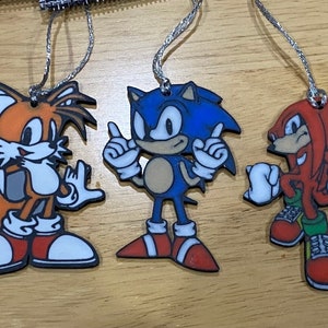 Sonic the Hedgehog decorations party favours