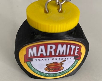 Food lover Keyrings, Marmite, Bovril, Spam, Peanut Butter, Coke, Cola, Tango, Cathedral City, Hartleys Jam Stocking Filler, novelty Gift