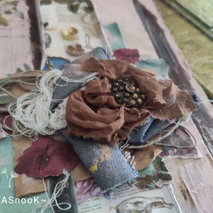 Wenskaart, Warme wensen, 3D, Scrapbooking, Handgemaakt, Mixed media, Grote tag, Cadeaubon, Bedankkaart, Collage, Decoratief cadeaulabel