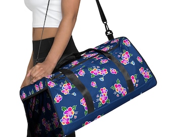Flower Duffle bag