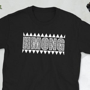 Hmong white trim Short-Sleeve Unisex T-Shirt