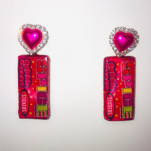 Spice Girls Bubblegum Earrings