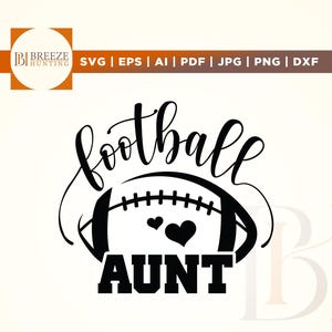 Fußball Tante svg, Tante svg, Fußball svg, Fußball Tante Leben svg, Tante Leben svg, Fußball-Designs, Cheer Aunt svg, Sport svg, Fußball-Tante