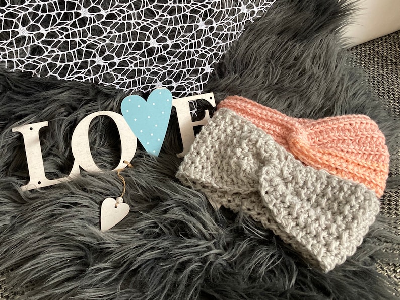 Double pack crocheted headbands