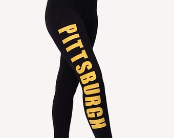 Steelers Leggings - Etsy