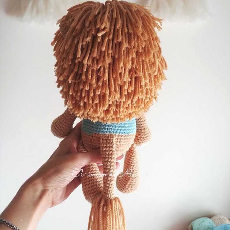 Crochet Pattern/ALAN LION /Amigurumi/Pdf/English-Nederlands image 8