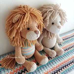 Crochet Pattern/ALAN LION /Amigurumi/Pdf/English-Nederlands image 5