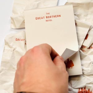 Twin Peaks A6 Notepad – 50 Sheet Deskpad Stocking Filler