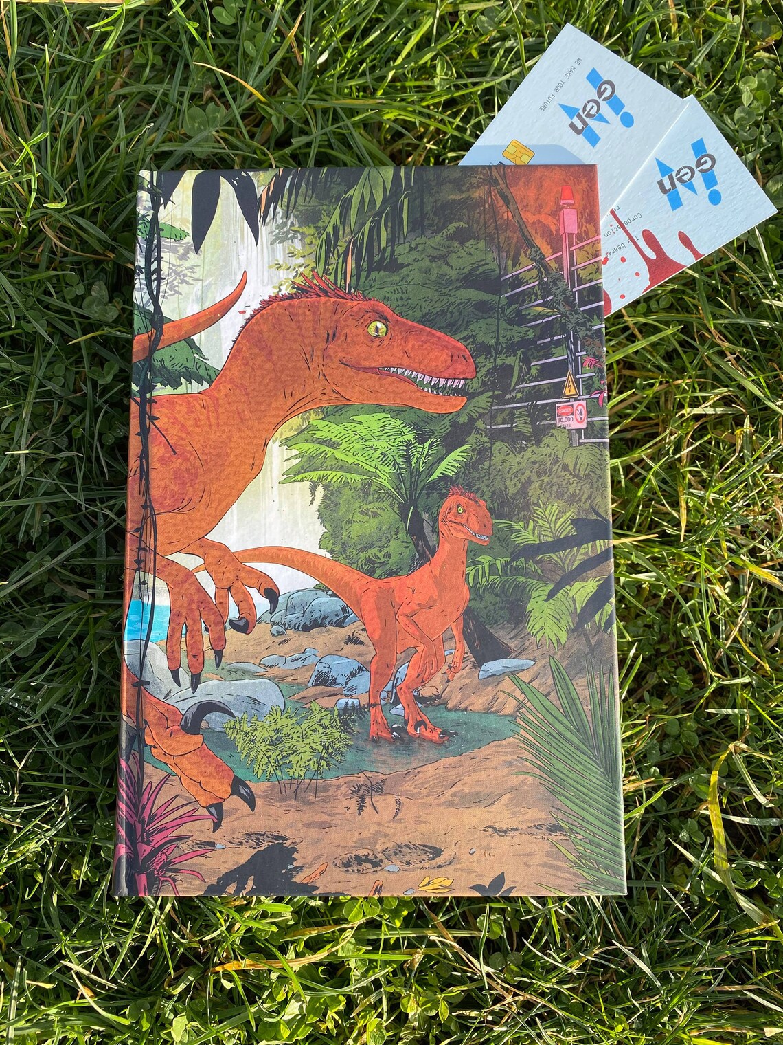 Jurassic Park Ingen ID Card Inspired Bookmark Michael | Etsy UK