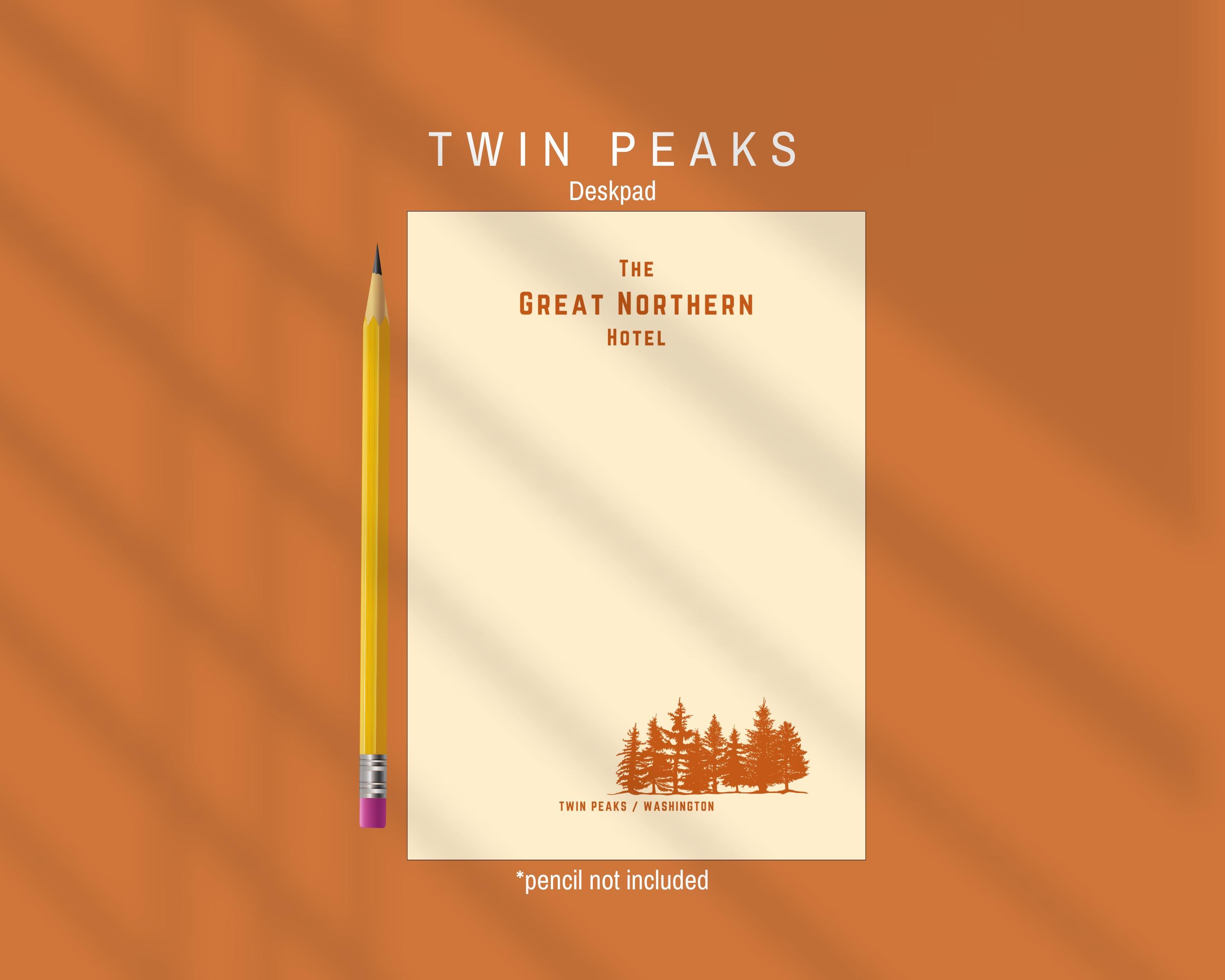 Twin Peaks A6 Notepad – 50 Sheets