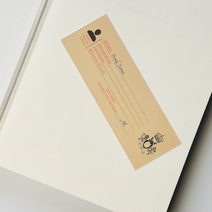 James Bond Custom Bookmark – 007, MI6 Personalized Bookmark Mission Brief image 4
