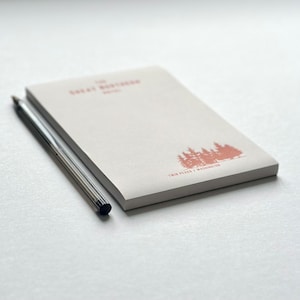 Twin Peaks Deskpad - Notatnik Great Northern Hotel Jotter - Prezent inspirowany serialem Davida Lyncha