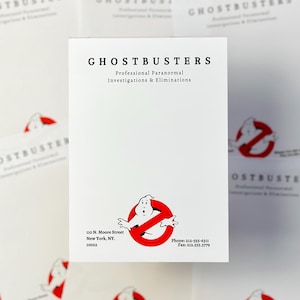 Ghostbusters A6 Notepad – 50 Sheet Deskpad Stocking Filler