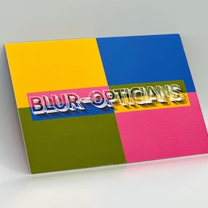 Cartes de visite de luxe Blur Alternate Universe : designs de groupes de rock pour les fans de musique et les collectionneurs