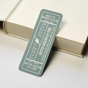 Marque-page pour lecteur de science-fiction – Billet pour le club de lecture