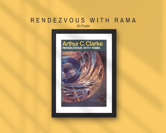 Rendezvous With Rama A3 Poster – Original Book Cover Art - Etsy