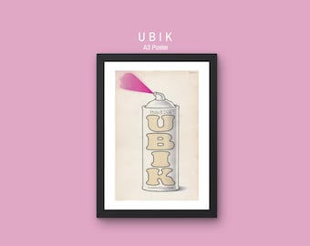 Ubik A3 Poster – Original Book Cover Art
