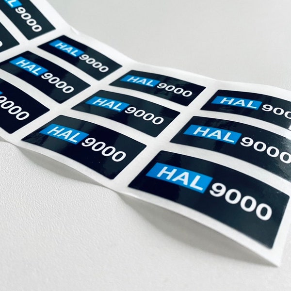 NEW - 2001:A Space Odyssey Sticker | 2001 | HAL9000 | Stanley Kubrick | Sci-fi Stickers | Quirky Stickers