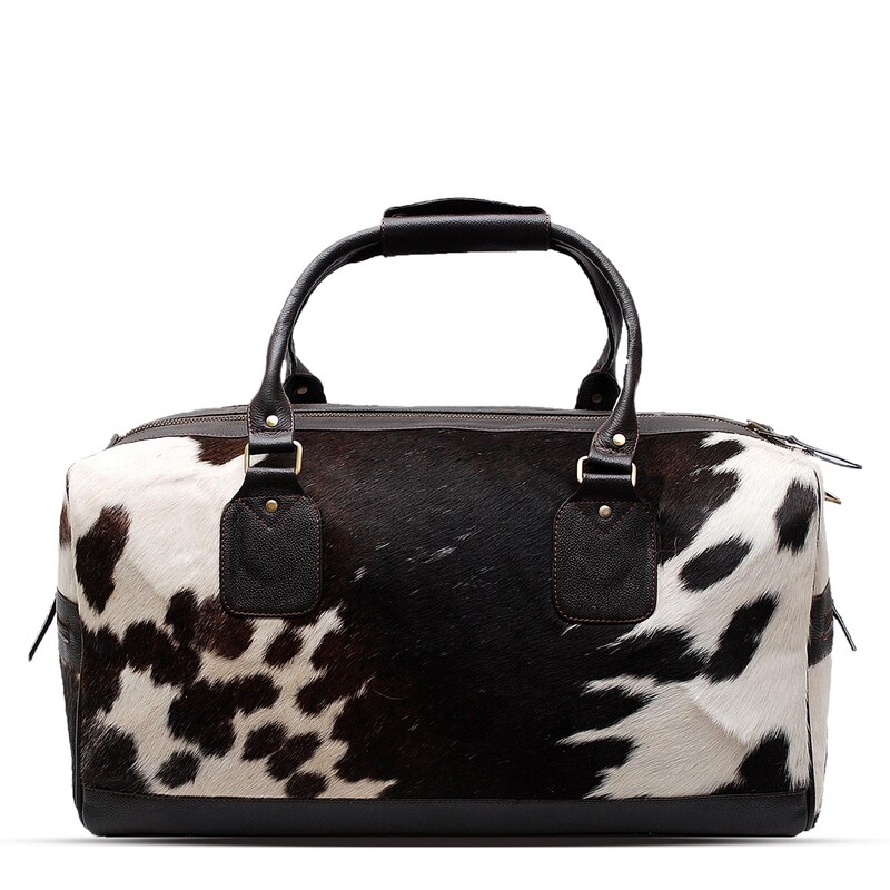 Cowhide Travel Bag Handbag Travel Bag Genuine Leather Travel Duffel Bag