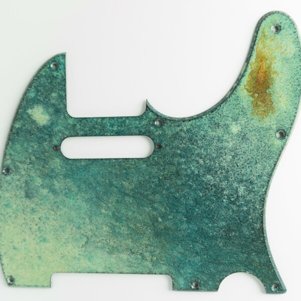 Snowflake Finishes Oxidized Fender Telecaster Pickguard