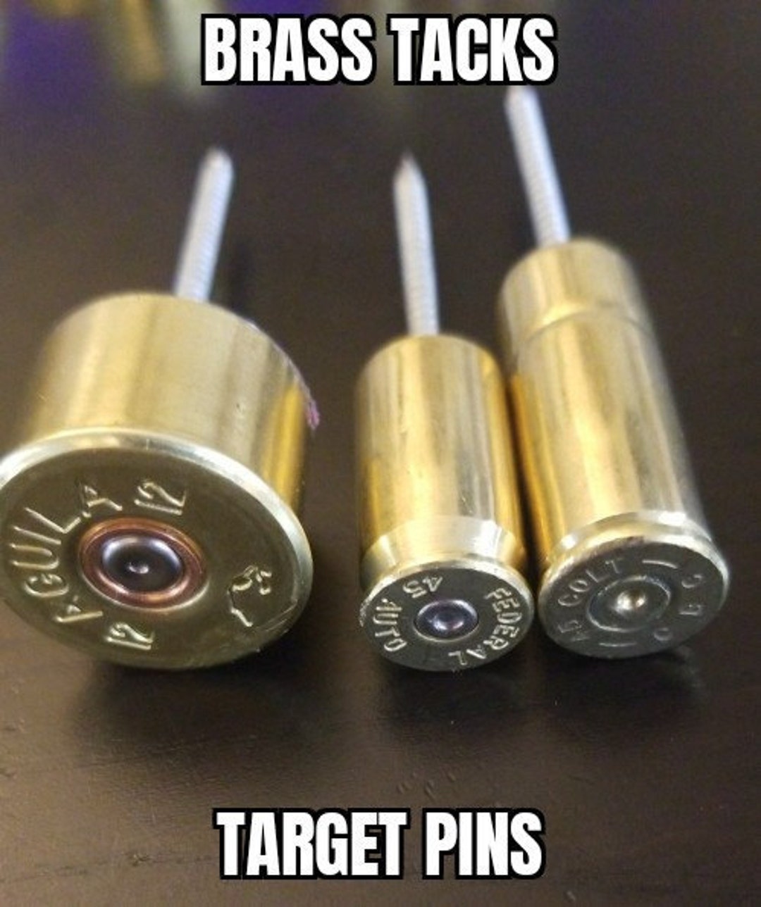 Archery Target Pins 4pk 20GA Brass Tacks Target Pins. Etsy