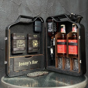 Minibar in a 20L fuel canister! An original and unusual gift for your husband, father or grandfather for Christmas!