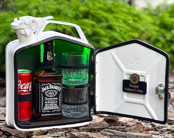Custom Kanister Mini Bar, einzigartiges Geschenk für Papa