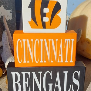 Bengals | NFL | Football block set