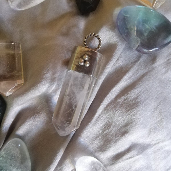 Elvish Healing Crystal Pendant