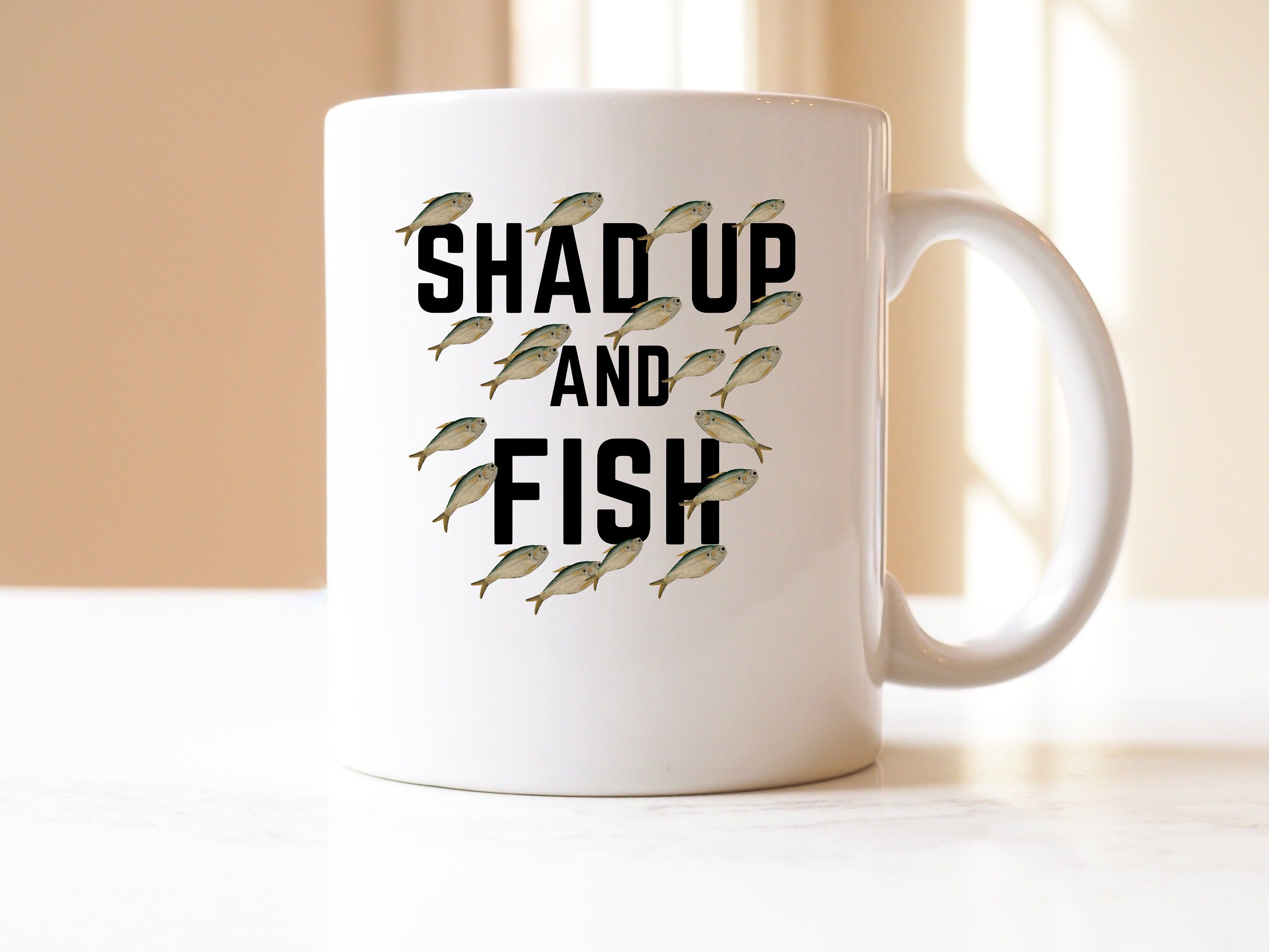 Mug Funny Fishing Joke Shut Up And Fish Gift For Him Fishing Etsy Mug Funny Fishing Joke Shut Up And Fish Gift For Him Fishing Etsy