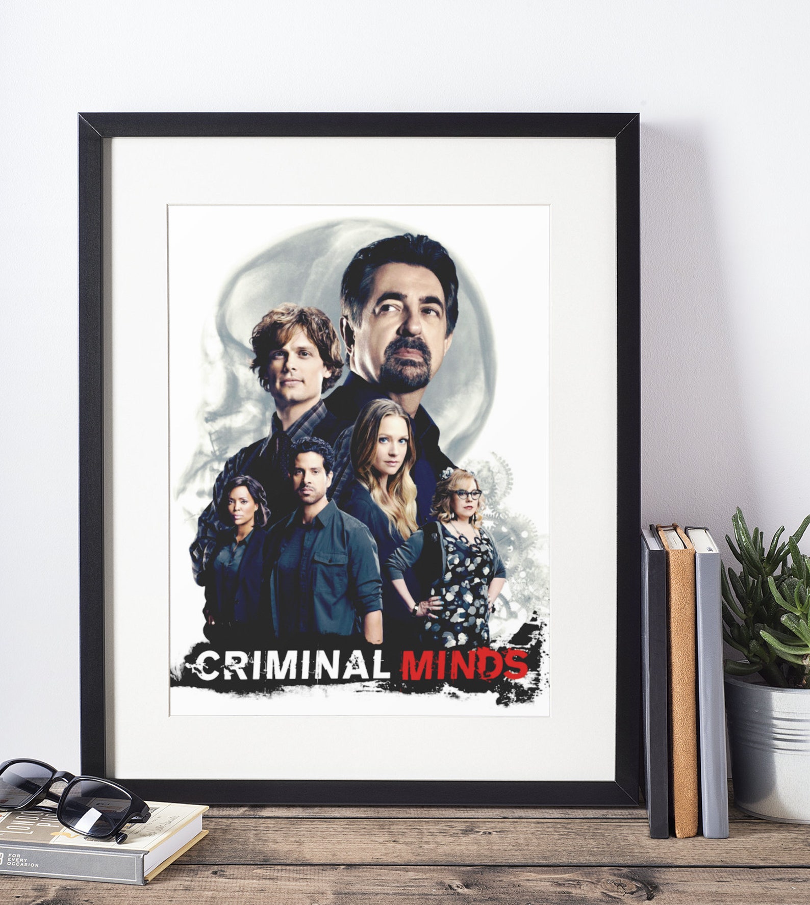 Criminal Minds Poster Print Wall Art Living Room Modern Etsy