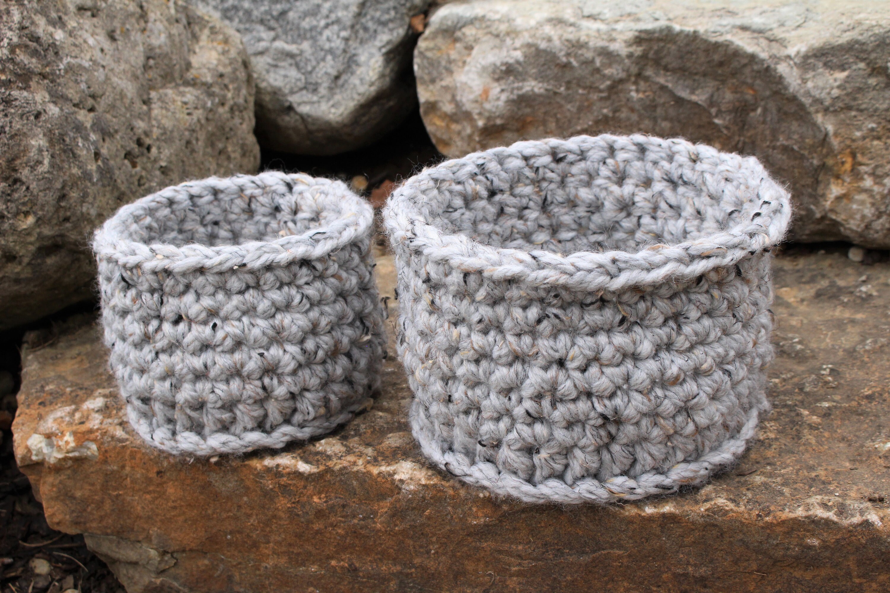 Canastas de anidación gris cesta de granja rústica cesta de | Etsy