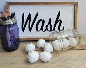 Faux Cotton Balls, Makeup Remover, Face Care, Skin Care, Reusable Products, Natural Body Care, Spa Gift for Her, Teen Girl Gift Ideas