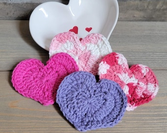 Discos desmaquillantes reutilizables con forma de corazón, exfoliante facial de algodón, regalo de spa para ella, toallita, ideas de regalo para adolescentes, cuidado facial