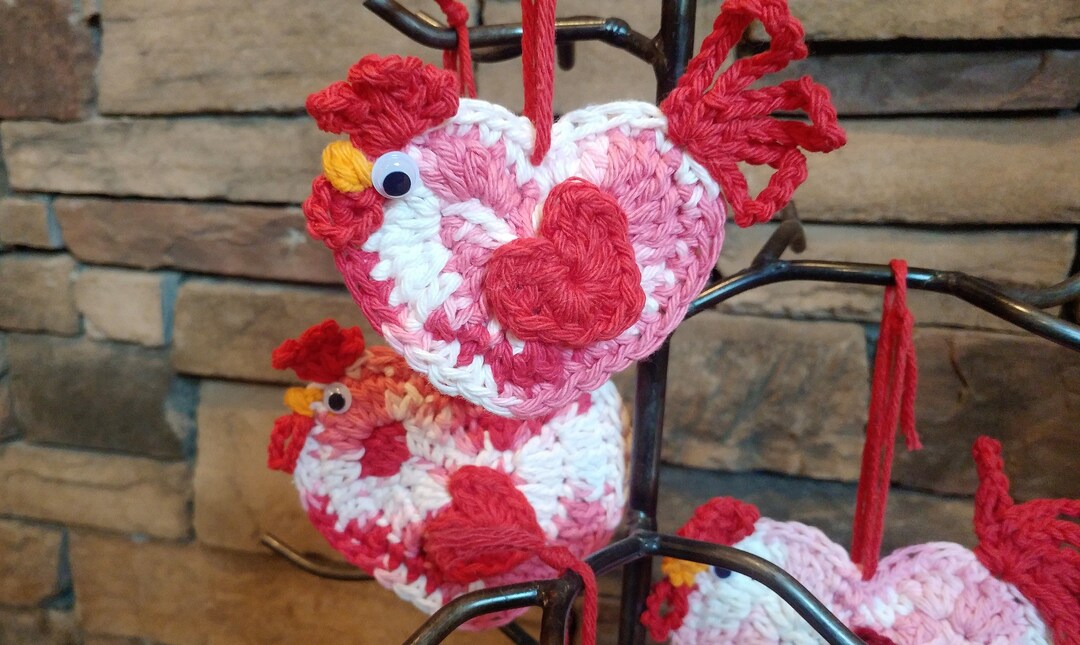 Chicken Ornament, Gifts for Chicken Lovers, Chicken Gift Tags, Rustic