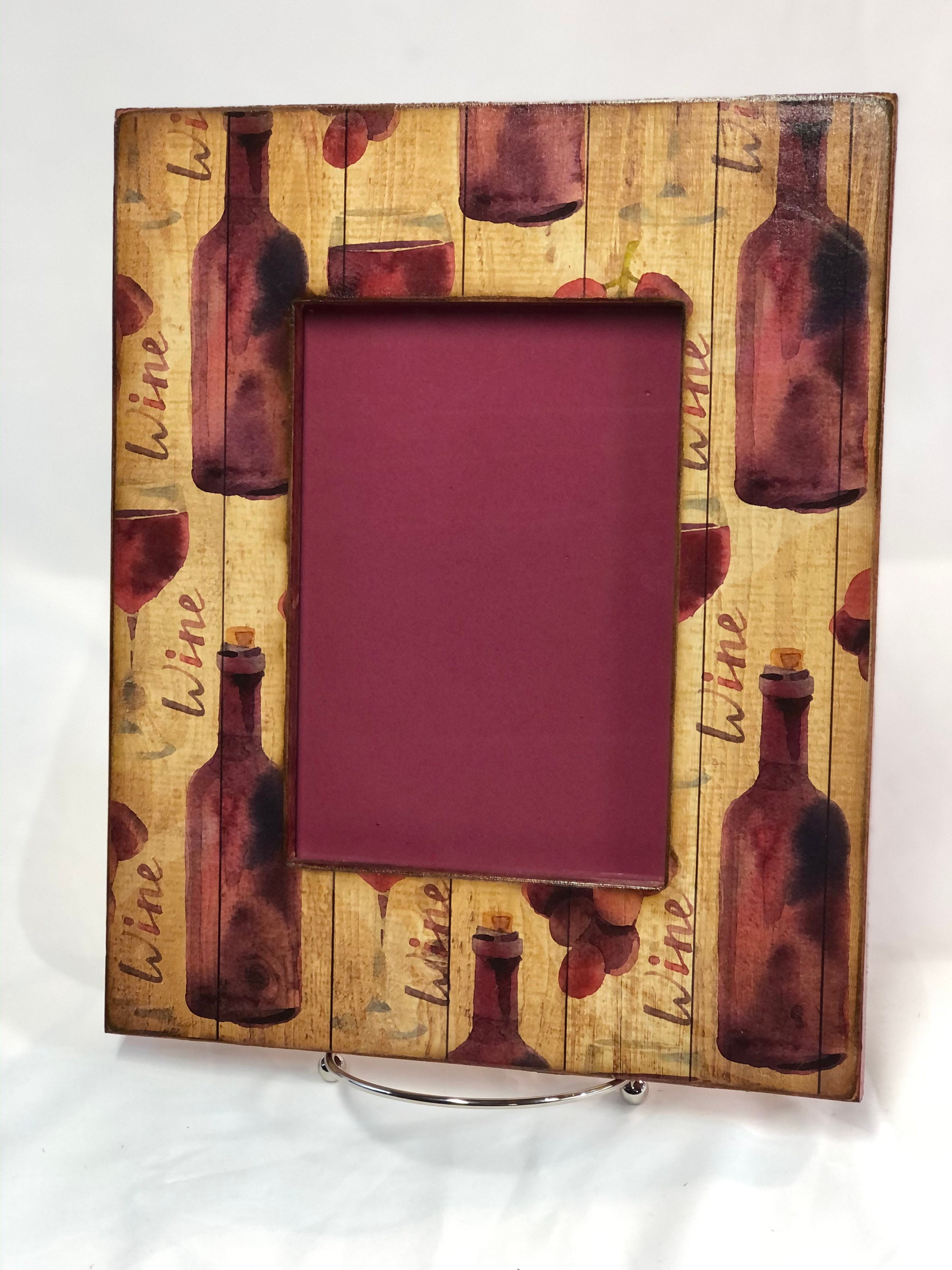 Wine Bottle Frame Etsy