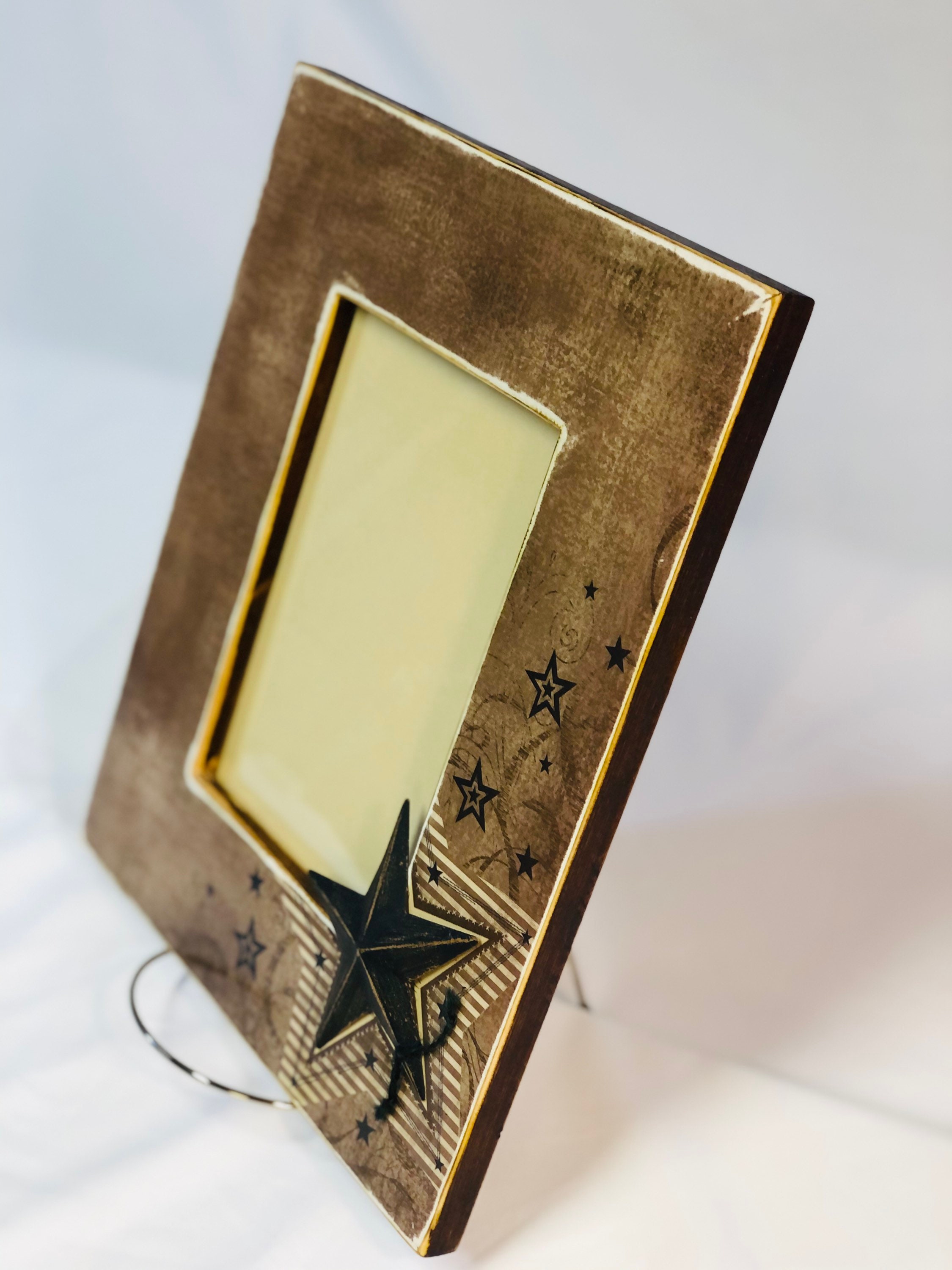 Navy Star Frame - Etsy