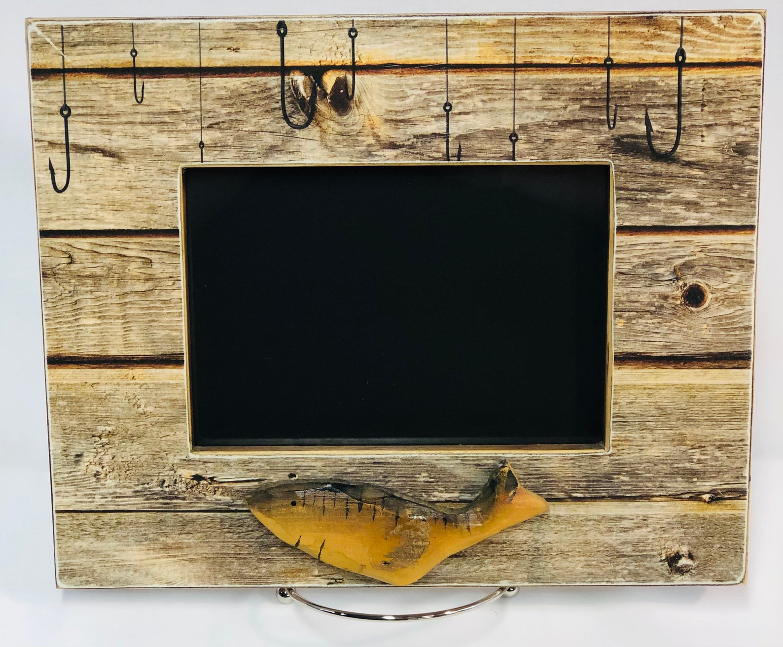 Fishing Hooks Frame Etsy