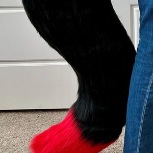 Two-Color Fursuit Fox/Canine Tails