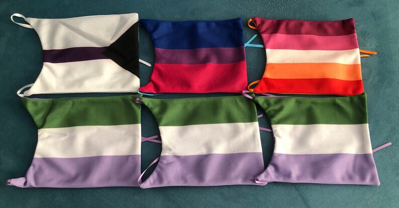 Fursona Pin Pride Flag Capes