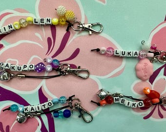 Vocaloid Inspired Keychains