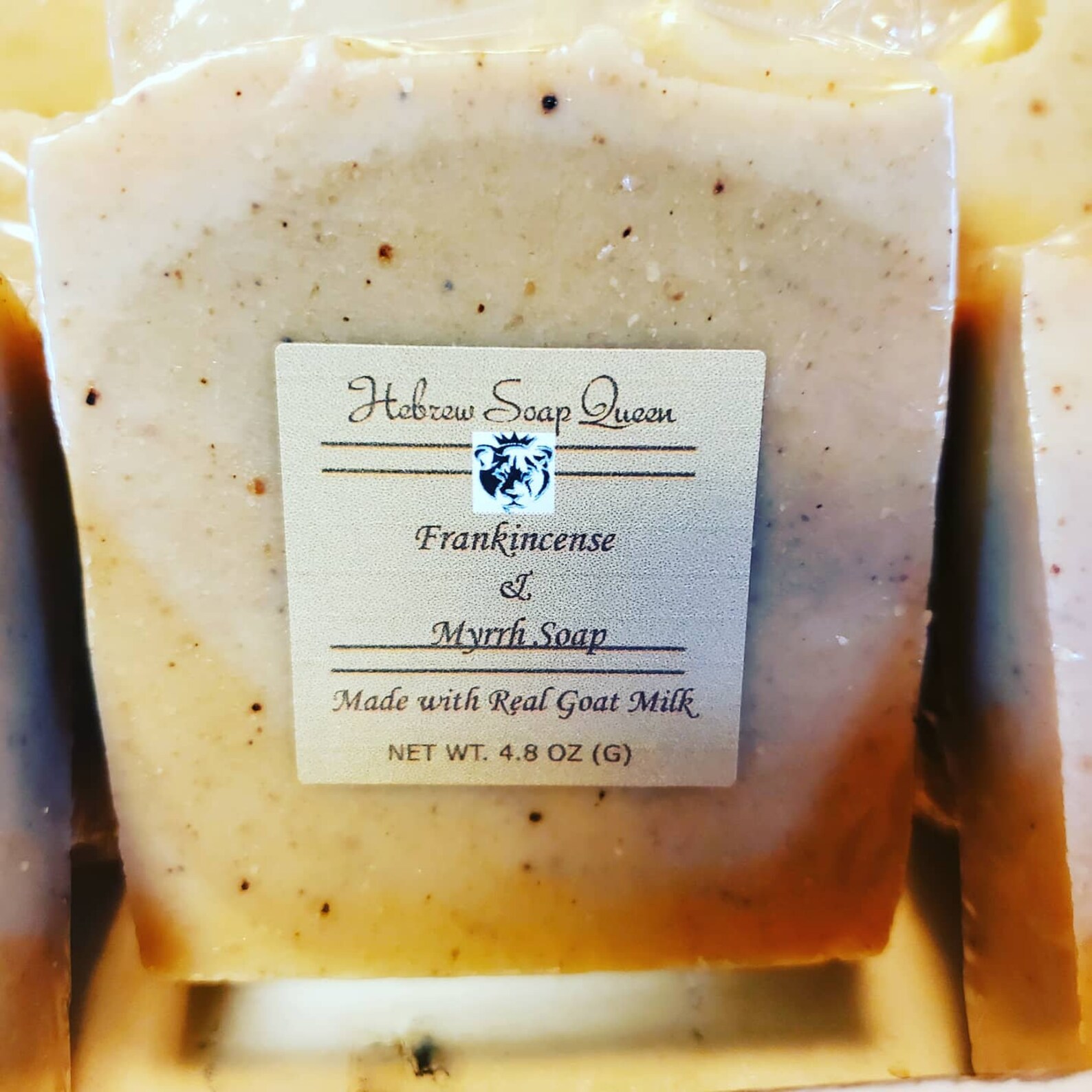 Frankincense and Myrrh Goatmilk Soap Etsy