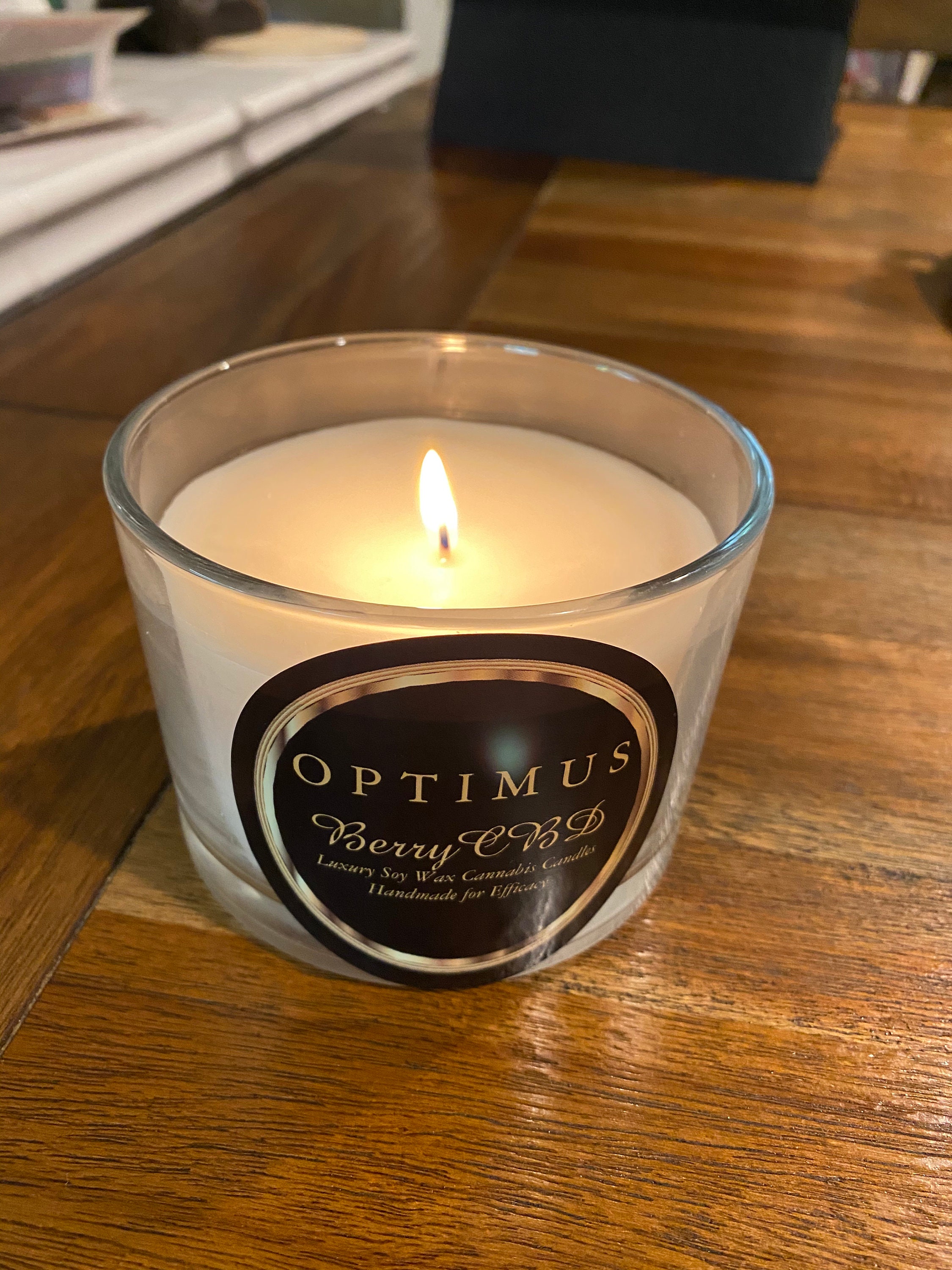 CBD CANDLE Beerenduft 2000 MGS Etsy.de