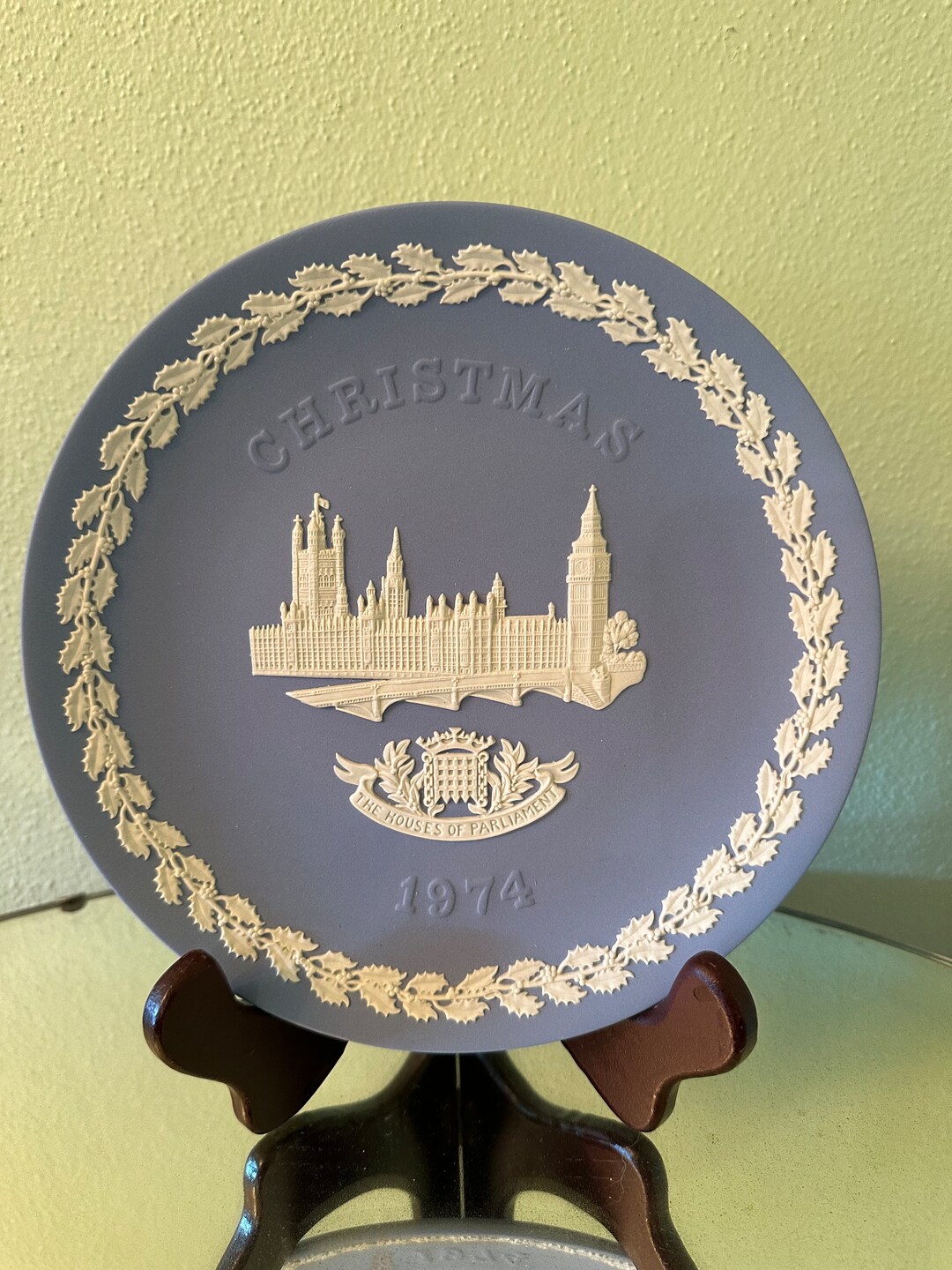 1974 Wedgwood Christmas Plate Etsy
