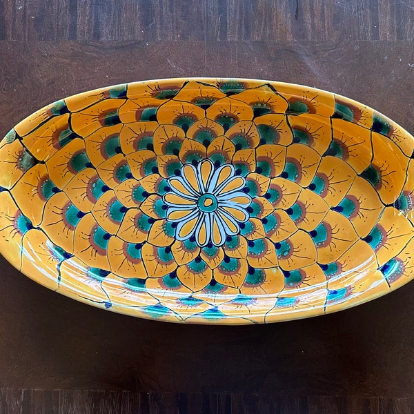 Large Oval Mexican Platter