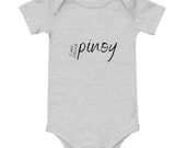 little pinoy - filipino, baby boy, infant, Baby short sleeve one piece