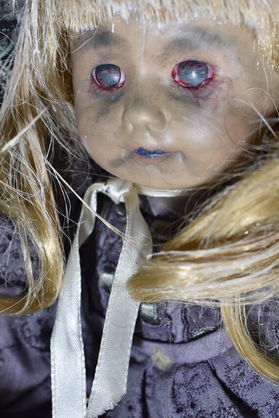 Creepy Bisque Art Doll: Haunted Halloween Decoration - Etsy
