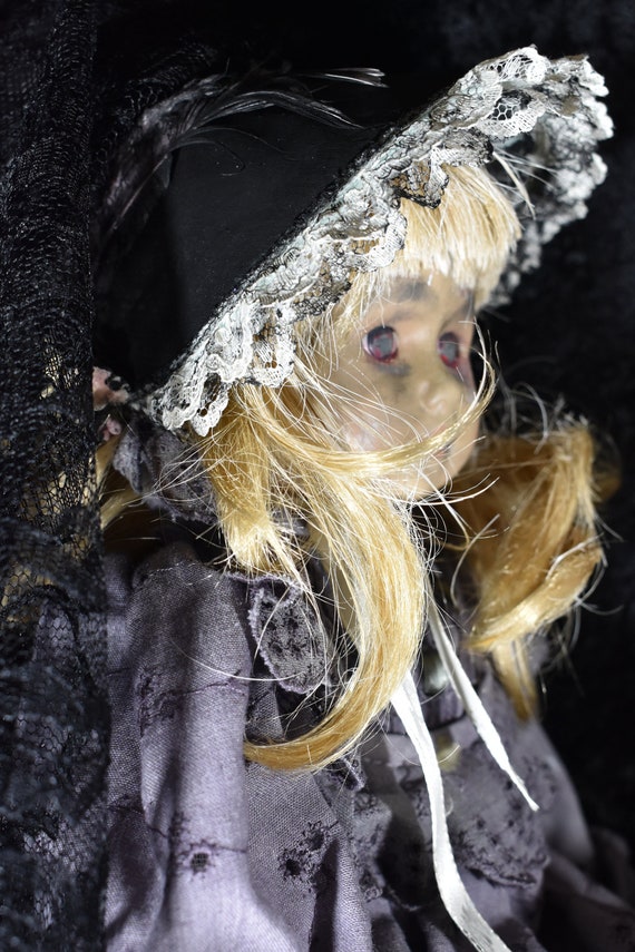 Creepy Bisque Art Doll: Haunted Halloween Decoration - Etsy
