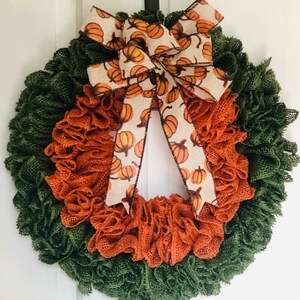 Pumpkin patch wreath